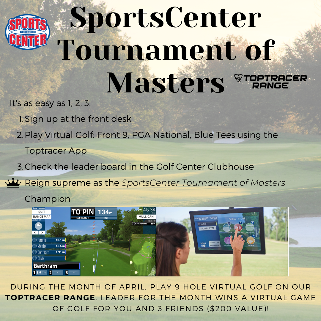 Toptracer Tournament of Masters SportsCenter of Connecticut